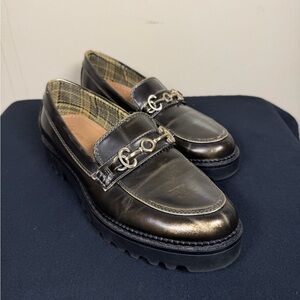 Acadamia Loafers with Chain Detail